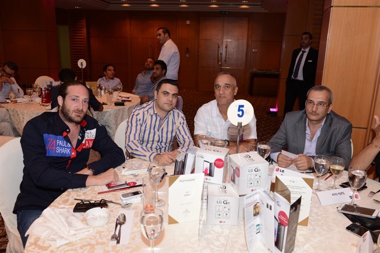 LG Electronics unveils for the first time its G3 phone in Lebanon